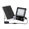 Aigostar - LED RGB Stmievateľný solárny reflektor LED/50W/3,2V IP66 4000 mAh + diaľkové ovládanie