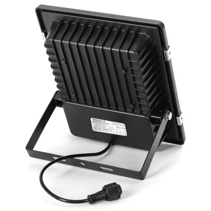 Aigostar - LED RGB Stmievateľný solárny reflektor LED/50W/3,2V IP66 4000 mAh + diaľkové ovládanie