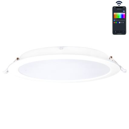 Aigostar - LED RGBW Stmievateľné kúpeľňové podhľadové svietidlo MESH Smart LED/18W/230V 2700-6500K IP44