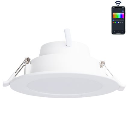 Aigostar - LED RGBW Stmievateľné kupelnové podhľadové svietidlo MESH Smart LED/6W/230V 2700-6500K IP44
