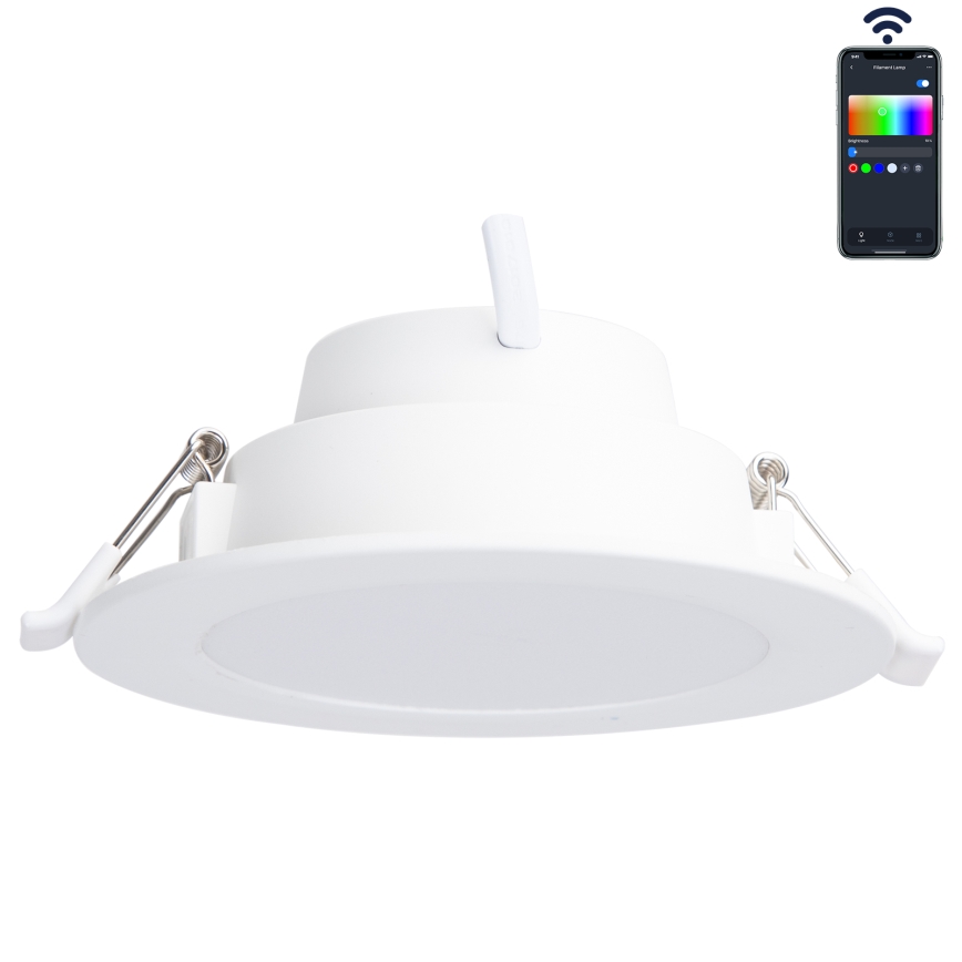Aigostar - LED RGBW Stmievateľné kupelnové podhľadové svietidlo MESH Smart LED/6W/230V 2700-6500K IP44