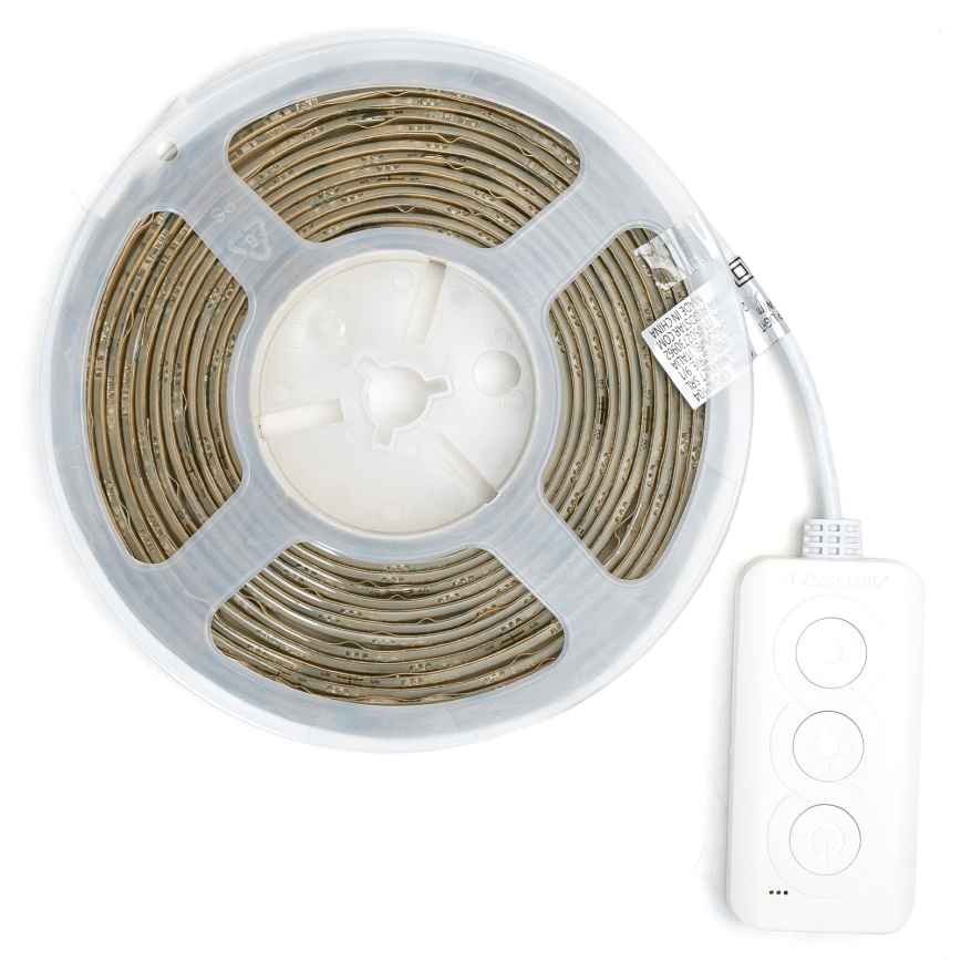 Aigostar - LED RGBW Stmievateľný pásik 5m MESH Smart LED/24W/230V 2700-6500K + diaľkové ovládanie