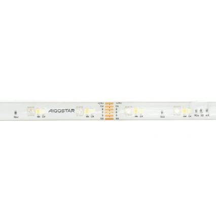 Aigostar - LED RGBW Stmievateľný pásik 5m MESH Smart LED/24W/230V 2700-6500K + diaľkové ovládanie