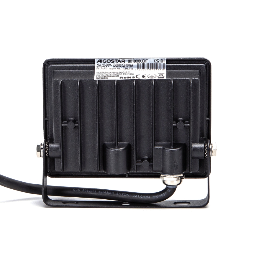 Aigostar - RGBW stmievateľný LED reflektor 20W/230V IP65 + diaľkové ovládanie