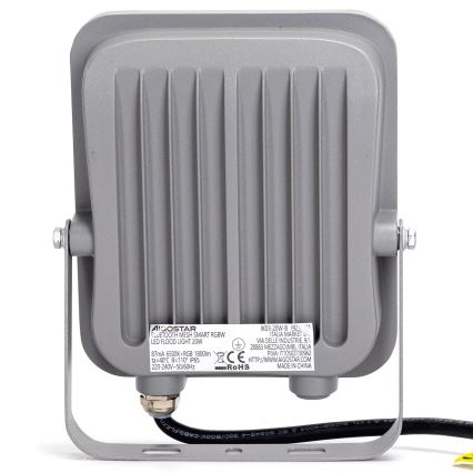 Aigostar - LED RGBW Stmievateľný reflektor MESH Smart LED/20W/230V 6500K IP65 + diaľkové ovládanie