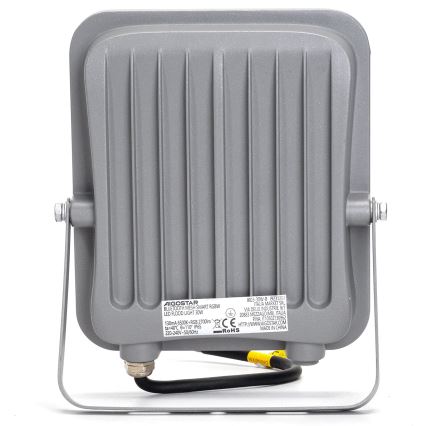 Aigostar - LED RGBW Stmievateľný reflektor MESH Smart LED/30W/230V 6500K IP65 + diaľkové ovládanie