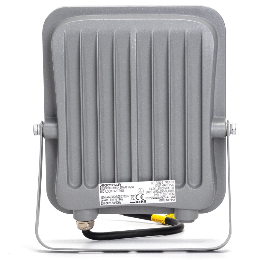 Aigostar - LED RGBW Stmievateľný reflektor MESH Smart LED/30W/230V 6500K IP65 + diaľkové ovládanie