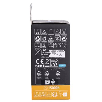 Aigostar - LED RGBW Stmievateľná žiarovka A60 E27/10W/230V 3000K + diaľkové ovládanie