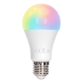 Aigostar - LED RGBW Stmievateľná žiarovka A60 E27/8W/230V 3000K + diaľkové ovládanie