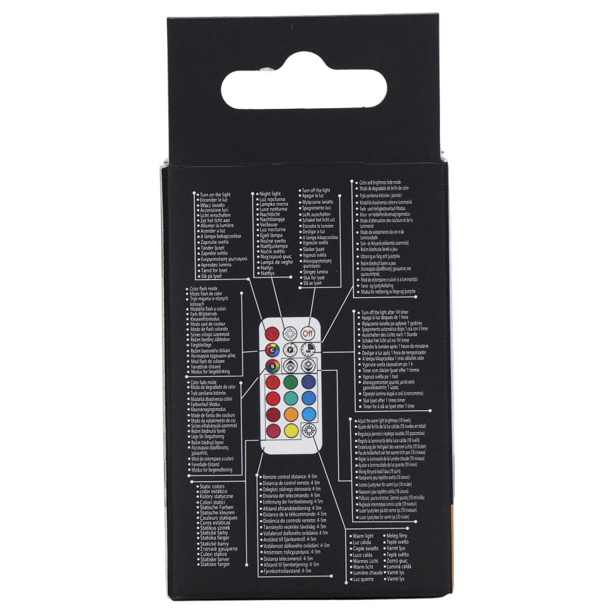 Aigostar - LED RGBW stmievateľná žiarovka GU10/6W/230V 3000K + diaľkové ovládanie