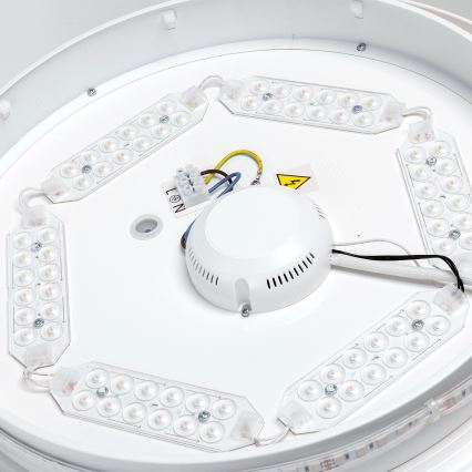 Aigostar - LED RGBW Stmievateľné kúpeľňové svietidlo LED/39W/230V 50 cm Wi-Fi IP44