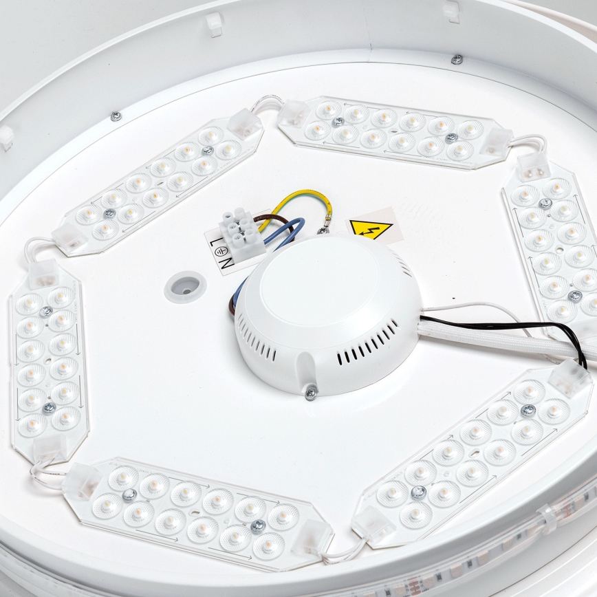 Aigostar - LED RGBW Stmievateľné kúpeľňové svietidlo LED/39W/230V 50 cm Wi-Fi IP44