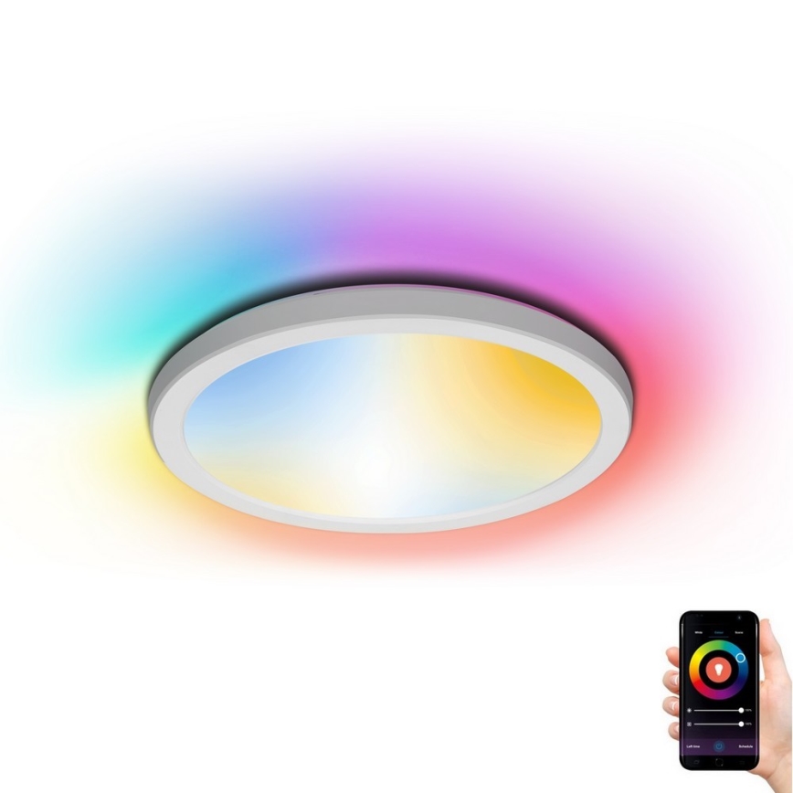 Aigostar - LED RGBW Stmievateľné stropné svietidlo LED/19W/230V 2700-6500K Wi-Fi