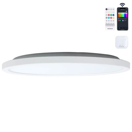Aigostar - LED RGBW Stmievateľné stropné svietidlo MESH LED/24W/230V 3000-6500K biela + diaľkové ovládanie