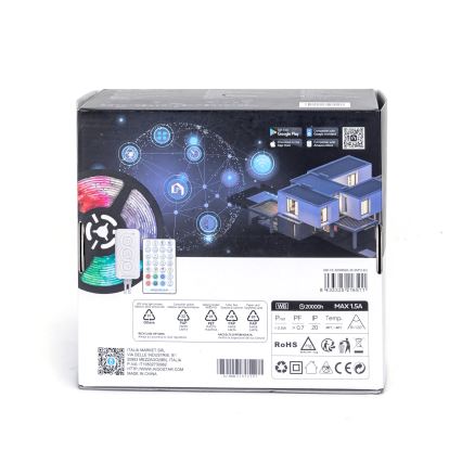 Aigostar - LED RGBW Stmievateľný pásik LED/18W/12V 2x5 m Wi-Fi