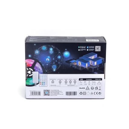 Aigostar - LED RGBW Stmievateľný pásik LED/48W/12V 2x7,5 m Wi-Fi