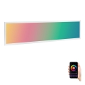 Aigostar - LED RGBW Stmievateľný podhľadový panel MESH LED/36W/230V 2700-6500K 120x30 cm