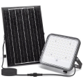 Aigostar - LED RGBW Stmievateľný solárny reflektor LED/100W/3,4V IP66 + diaľkové ovládanie
