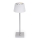 Aigostar - LED RGBW Vonkajšia stmievateľná nabíjacia stolná lampa LED/4W/5V 3600mAh biela/matný chróm IP54