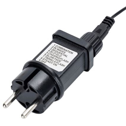 Aigostar - LED vonkajší dekoratívny svetelný reťazec 100 LED / 8 režimov 10 m IP44 viacfarebný