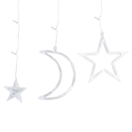 Aigostar - LED RGBY vonkajší svetelný reťaz 120xLED/8 funkcií 3x0,6 m IP44 viacfarebný + diaľkové ovládanie