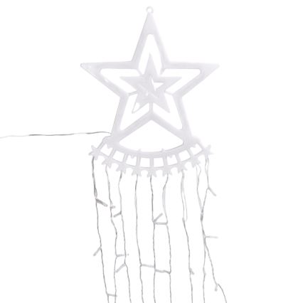 Aigostar - LED Vonkajšia vianočná dekorácia 350xLED 3,5m IP44 viacfarebná