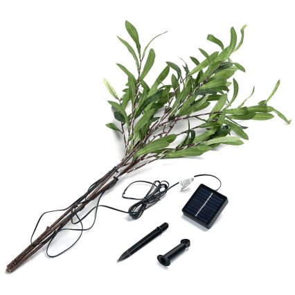 Aigostar - LED Solárna dekorácia 60xLED/3,5m IP65 teplá biela olive