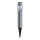 Aigostar - LED Solárna lampa LED/0,006W/1,2V 31,5 cm 100 mAh matný chróm 6500K IP44