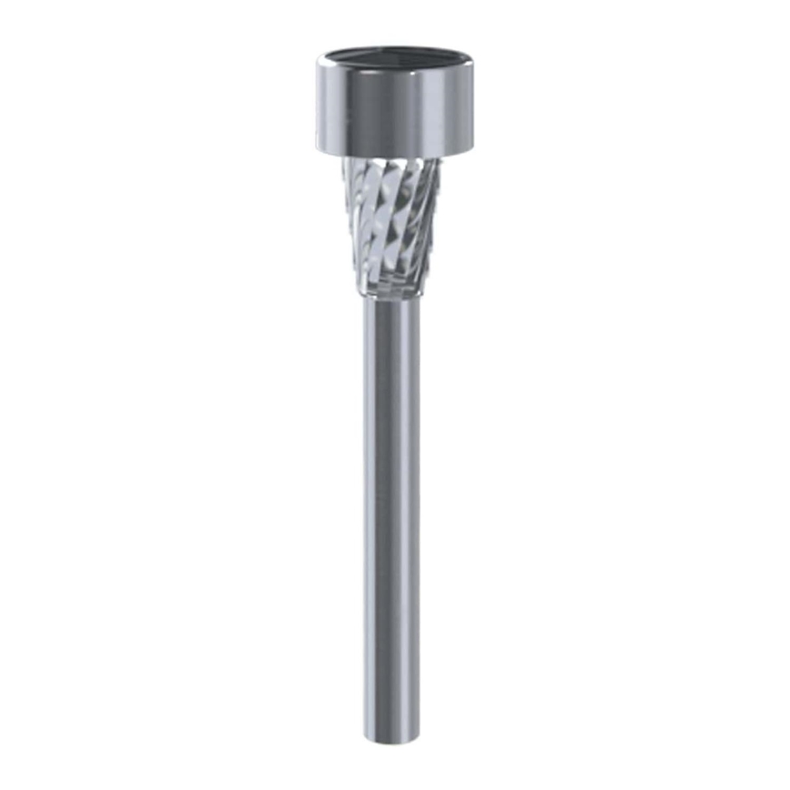 Aigostar - LED Solárna lampa LED/0,006W/1,2V 40 mAh 29,5 cm matný chróm 6500K IP44
