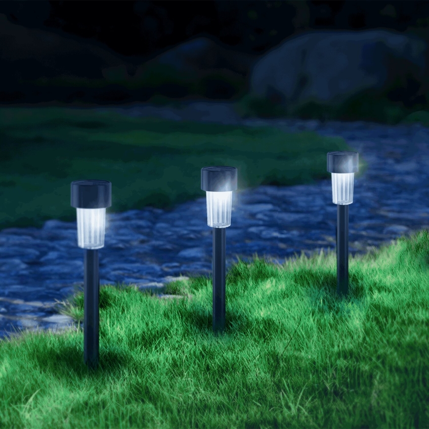 Aigostar - LED Solárna lampa LED/0,006W/1,2V 40mAh 6500K IP44 29,5 cm