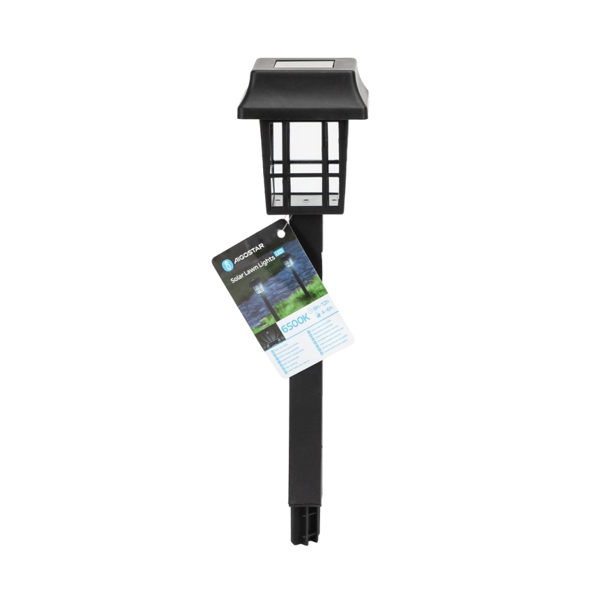 Aigostar - LED Solárna lampa LED/0,006W/1,2V 40mAh 6500K IP44 32 cm