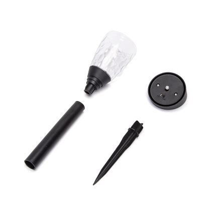 Aigostar - LED Solárna lampa LED/0,006W/1,2V 40mAh 6500K IP44 34,5 cm hviezda