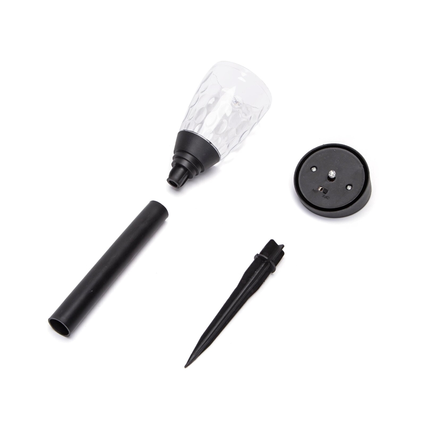 Aigostar - LED Solárna lampa LED/0,006W/1,2V 40mAh 6500K IP44 34,5 cm hviezda