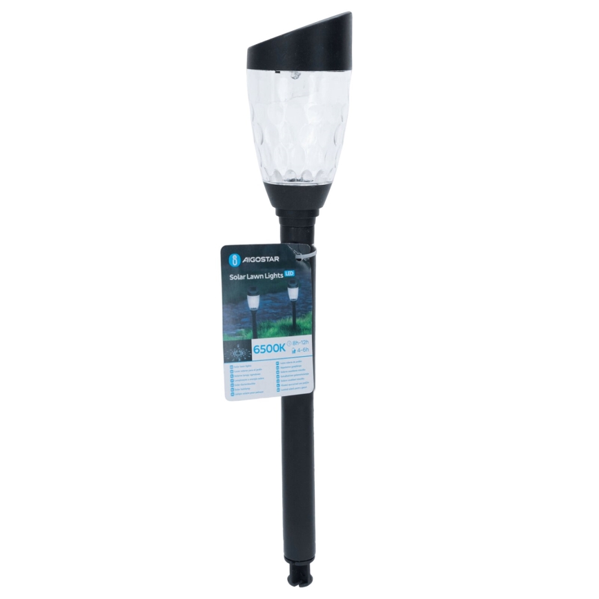Aigostar - LED Solárna lampa LED/0,006W/1,2V 40mAh 6500K IP44 34,5 cm hviezda