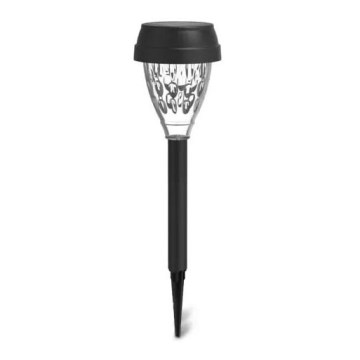 Aigostar - LED Solárna lampa LED/0,06W/2V 33,5 cm 6500K IP44 čierna