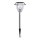 Aigostar - LED Solárna lampa LED/0,08W/2V 30,4 cm 200 mAh 6500K IP44 matný chróm