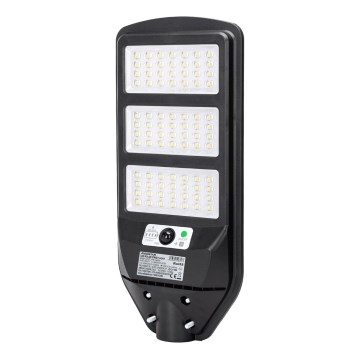 Aigostar - LED Solárna pouličná lampa so senzorom LED/150W/3,2V 8000mAh IP65 6500K + diaľkové ovládanie