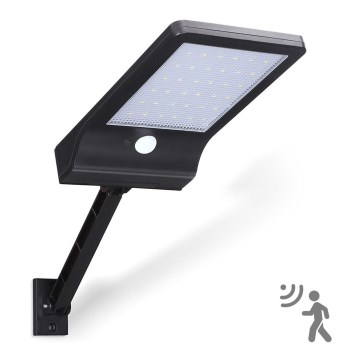 Aigostar - LED Solárna pouličná lampa so senzorom LED/2,3W/5,5V 1800 mAh IP65