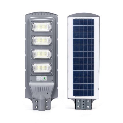 Aigostar - LED Solárna pouličná lampa so senzorom LED/200W/3,2V 20000mAh IP65 6500K + diaľkové ovládanie