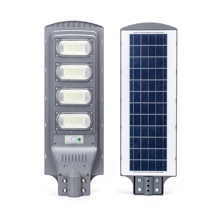 Aigostar - LED Solárna pouličná lampa so senzorom LED/200W/3,2V 20000mAh IP65 6500K + diaľkové ovládanie