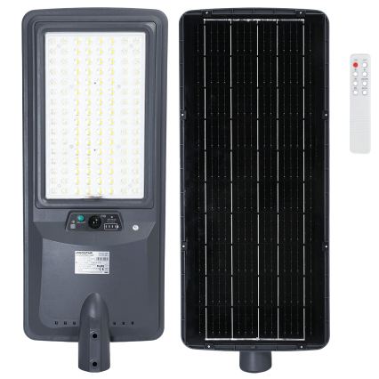 Aigostar - LED solárne pouličné svietidlo so senzorom LED/400W/3,2V 4800mAh + diaľkové ovládanie