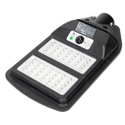 Aigostar - LED Solárna pouličná lampa so senzorom LED/70W/3,2V 4000mAh IP65 6500K + diaľkové ovládanie
