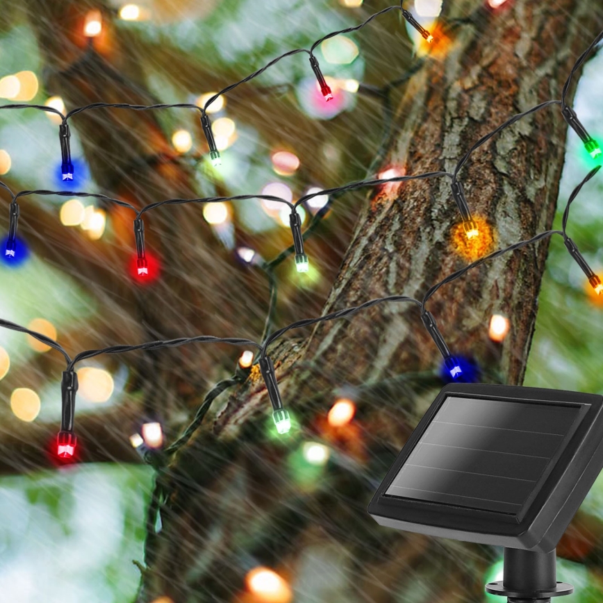 Aigostar - LED Solárna reťaz 100xLED/11,9m IP44 multicolor