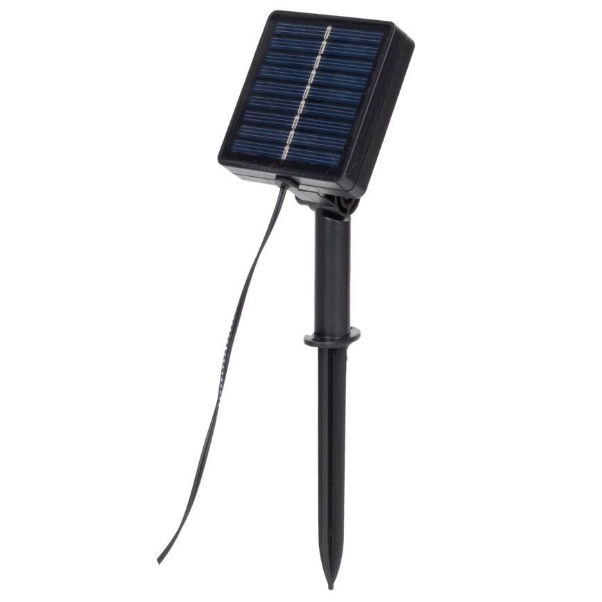 Aigostar - LED Solárna reťaz 100xLED/12m IP65 teplá biela eukalyptus
