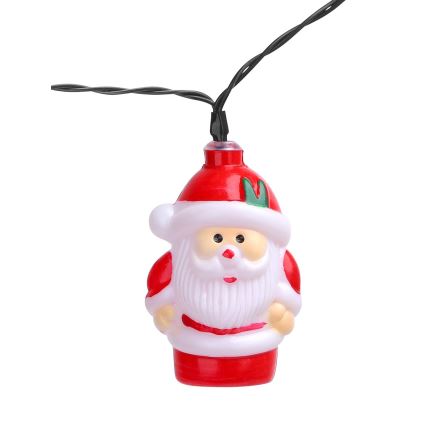 Aigostar - LED solárna reťaz 10xLED/3,8 m IP44 studená biela 400 mAh