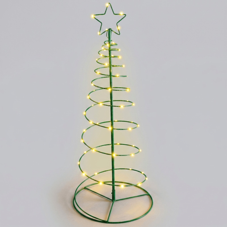 Aigostar - LED solárna vianočná dekorácia LED/0,59W/3,7V 100 cm IP65 130 mAh teplá biela