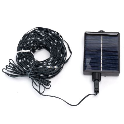 Aigostar - LED solárna vianočná reťaz 500xLED/8 funkcií 52m IP65 studená biela 1200 mAh