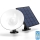 Aigostar - LED Solárne nástenné svietidlo LED/3,2V 3000K/4000K/6500K 5000 mAh IP65 + diaľkové ovládanie