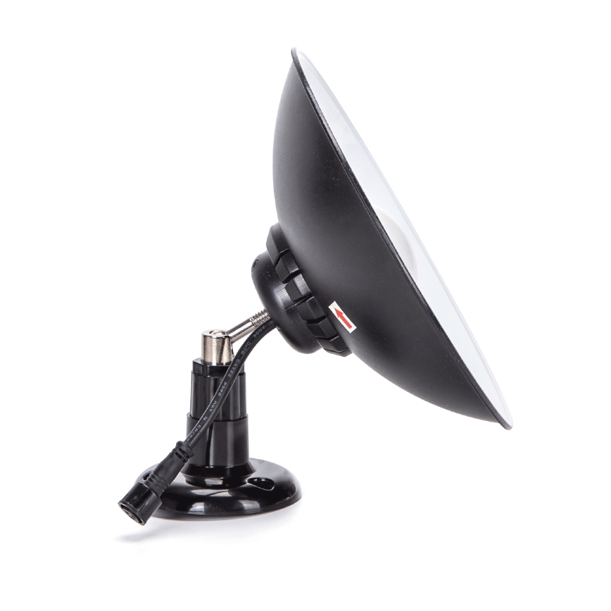 Aigostar - LED Solárne nástenné svietidlo LED/3,2V 3000K/4000K/6500K 5000 mAh IP65 + diaľkové ovládanie
