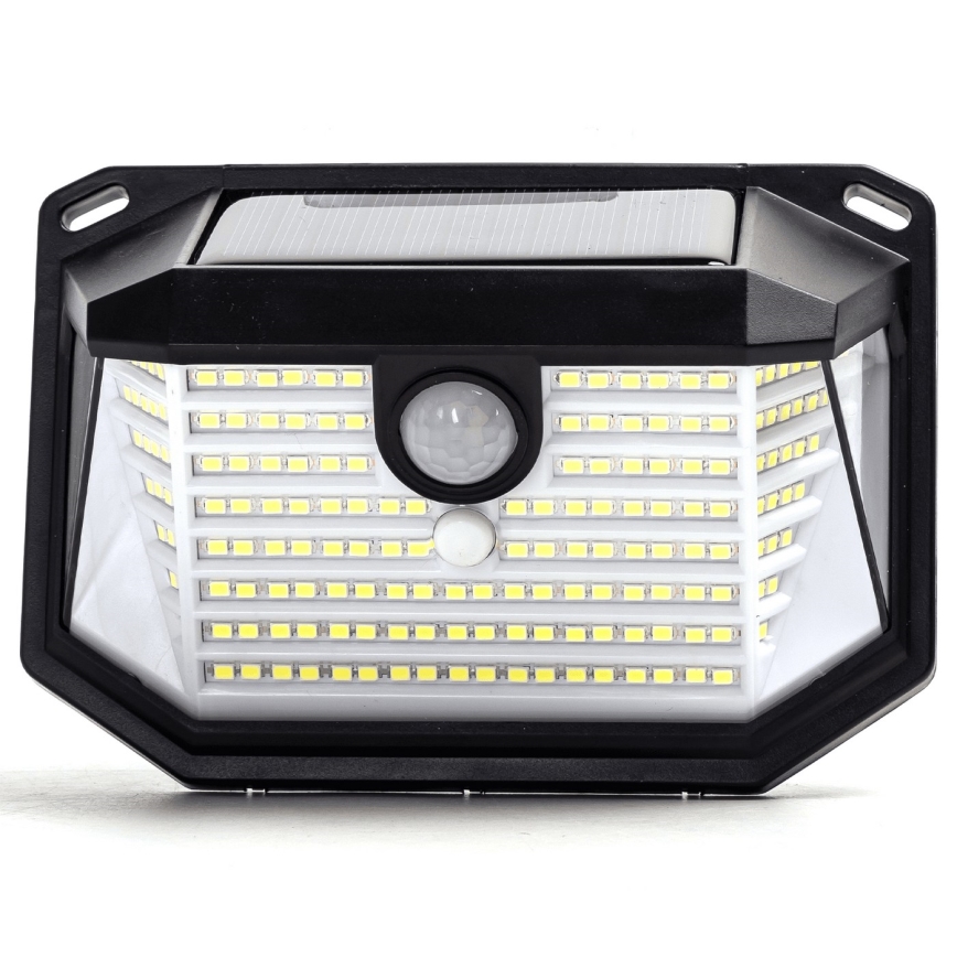 Aigostar - LED Solárne nástenné svietidlo so senzorom LED/0,8W/5,5V 1200 mAh 6500K IP65